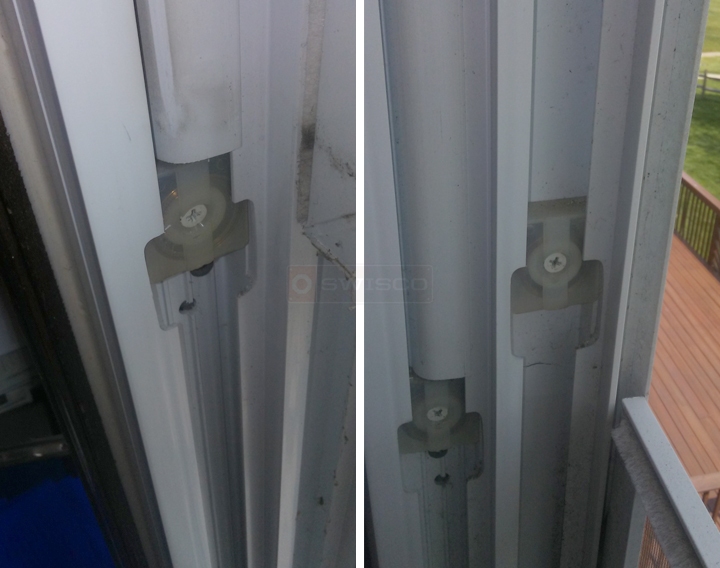 User submitted photos of window hardware.