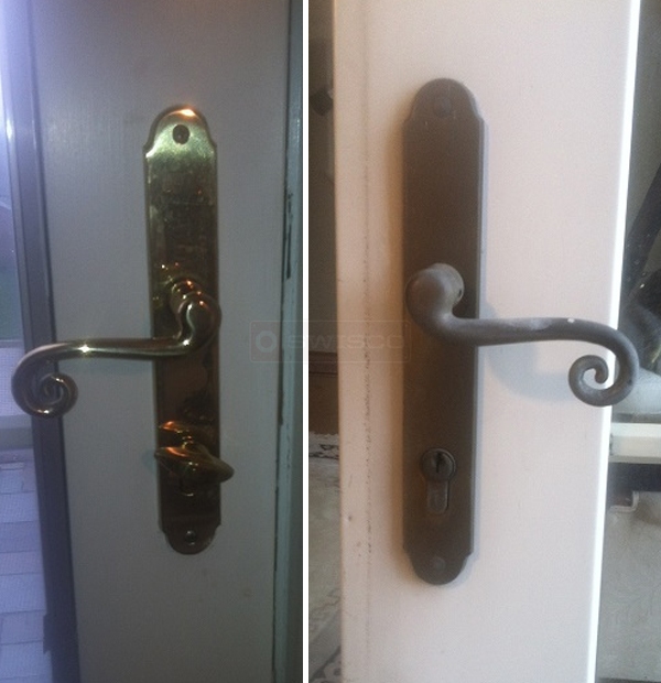 User submitted image of their door hardware.