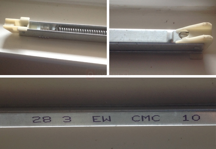 User submitted photos of a window balance.