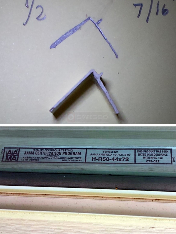 User submitted photos of snap-in glazing.