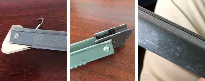 User submitted photos of a window balance.
