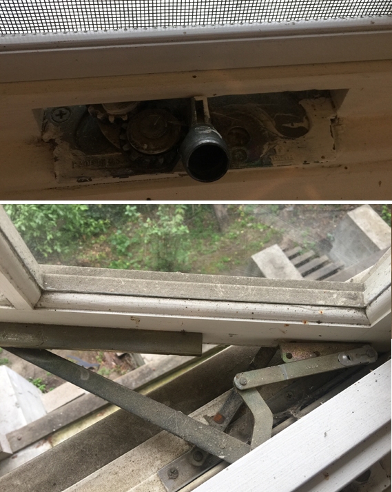 User submitted image of their window hardware.