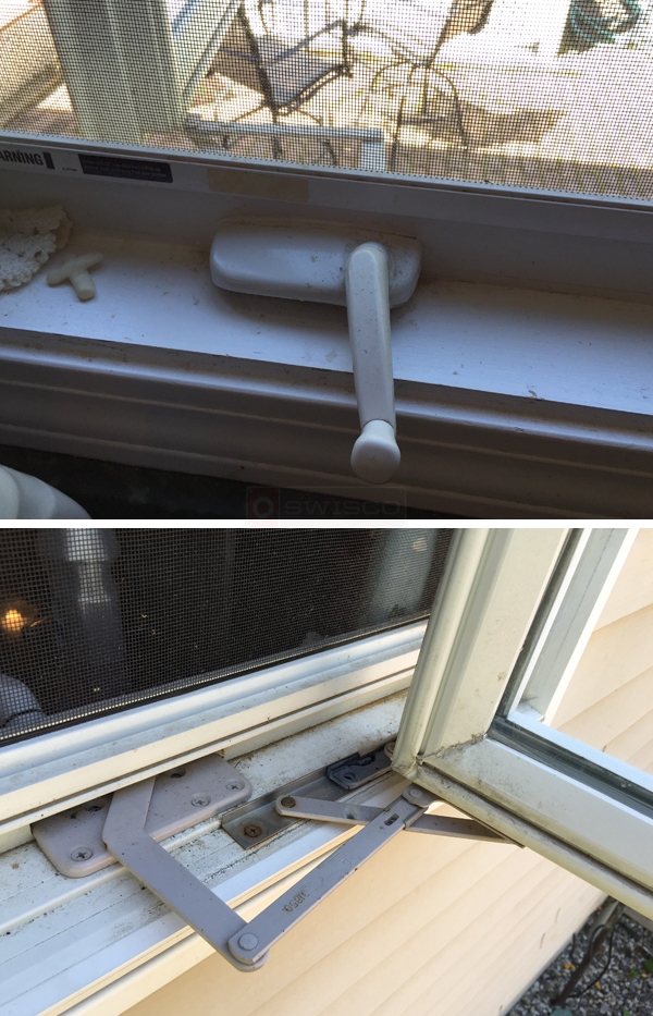 User submitted photos of a window operator.