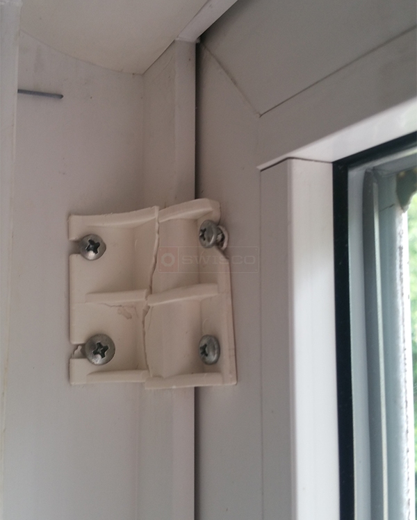 User submitted a photo of patio door hardware.