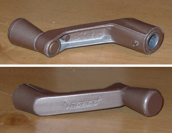 User submitted photos of a window operator handle.