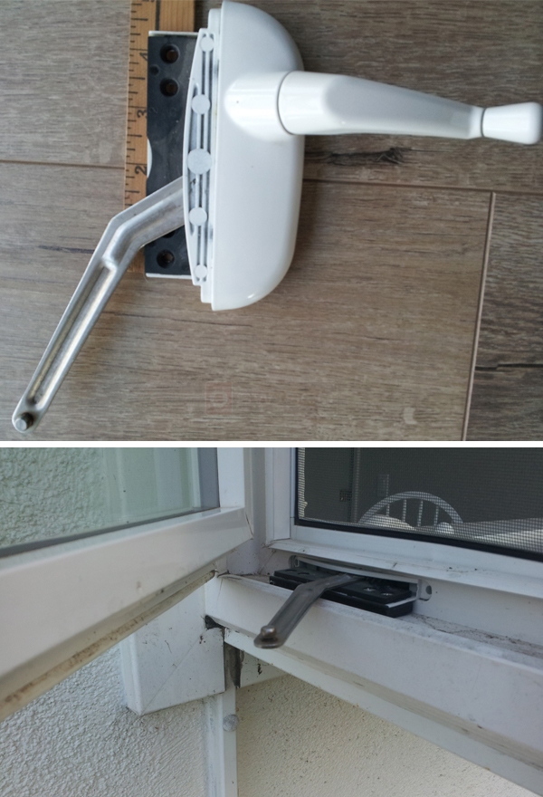 User submitted photos of a window operator.