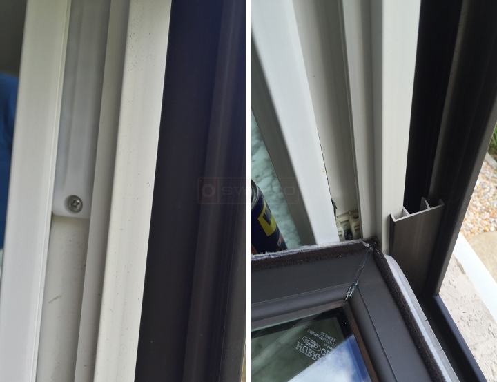 User submitted photos of window hardware.