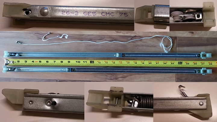 User submitted photos of a window balance.