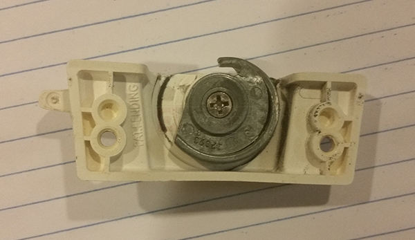 User submitted a photo of a window lock.