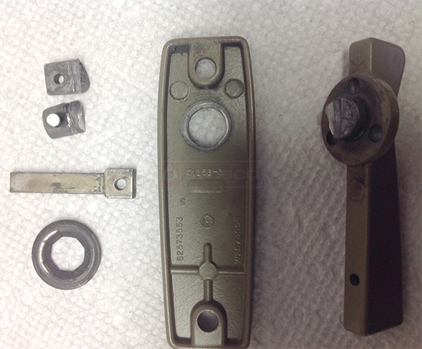 User submitted a photo of door hardware.