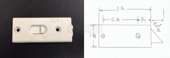 User submitted photos of a tilt latch.