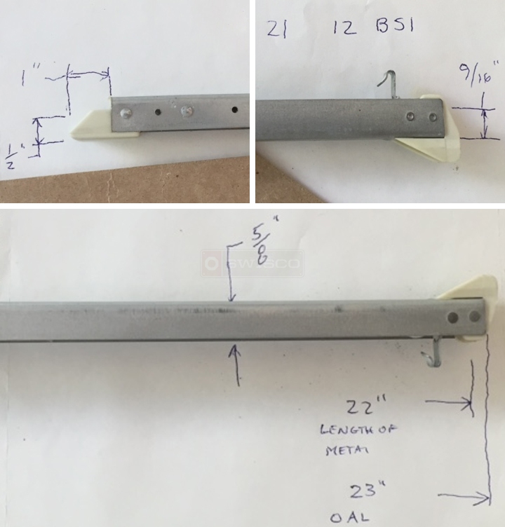 User submitted photos of a window balance.