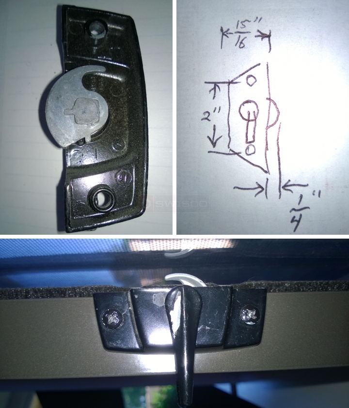 User submitted a photo of a window lock.