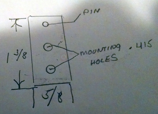 User submitted a diagram of window hardware.