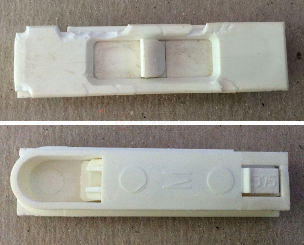 User submitted photos of a tilt latch.