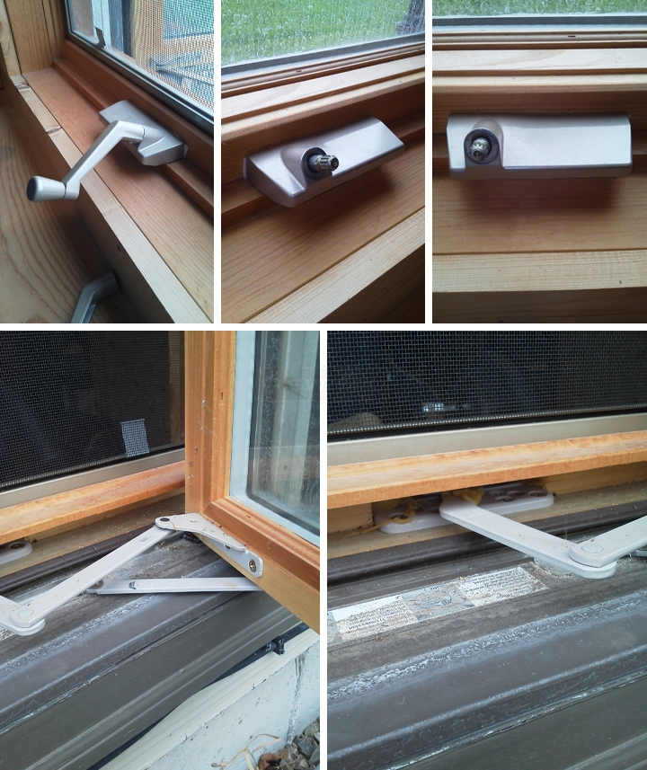 User submitted photos of a window operator.