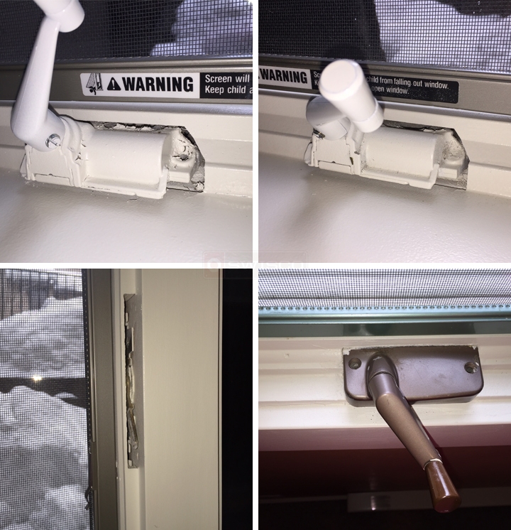 User submitted photos of a window operator.