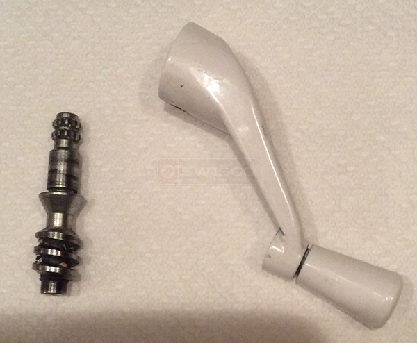 User submitted a photo of a window operator handle.