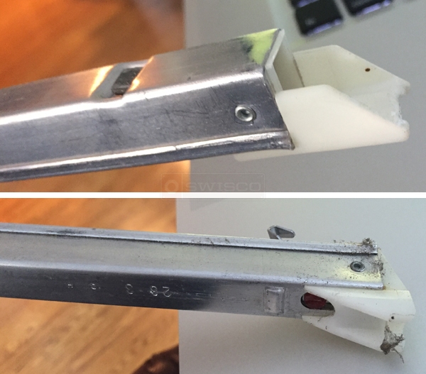 User submitted photos of a window balance.