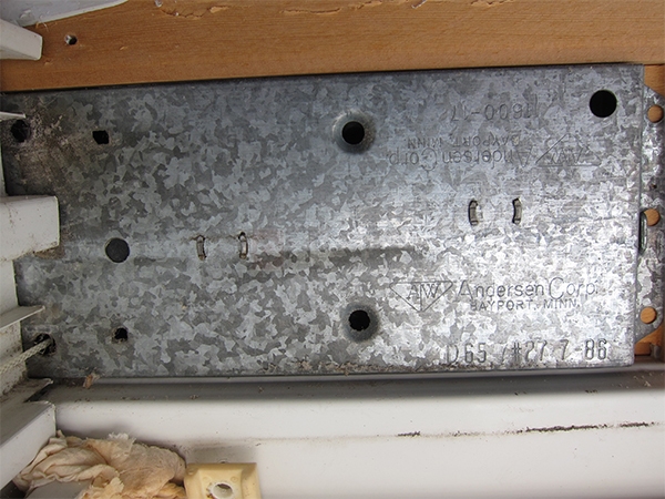 User submitted photos of a window balance.