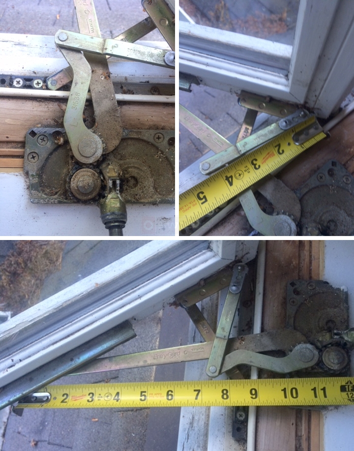 User submitted photos of a window operator.