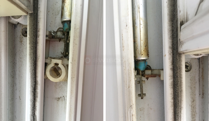 User submitted photos of a window balance.