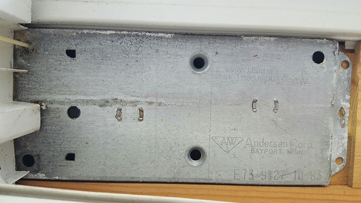 User submitted a photo of a window balance.