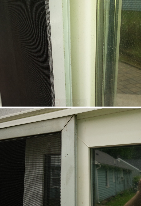 User submitted photos of patio door hardware.