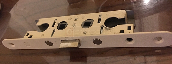 User submitted a photo of a mortise lock.