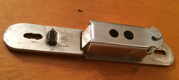 User submitted a photo of a mortise lock.