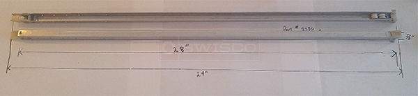 User submitted photos of a window balance.