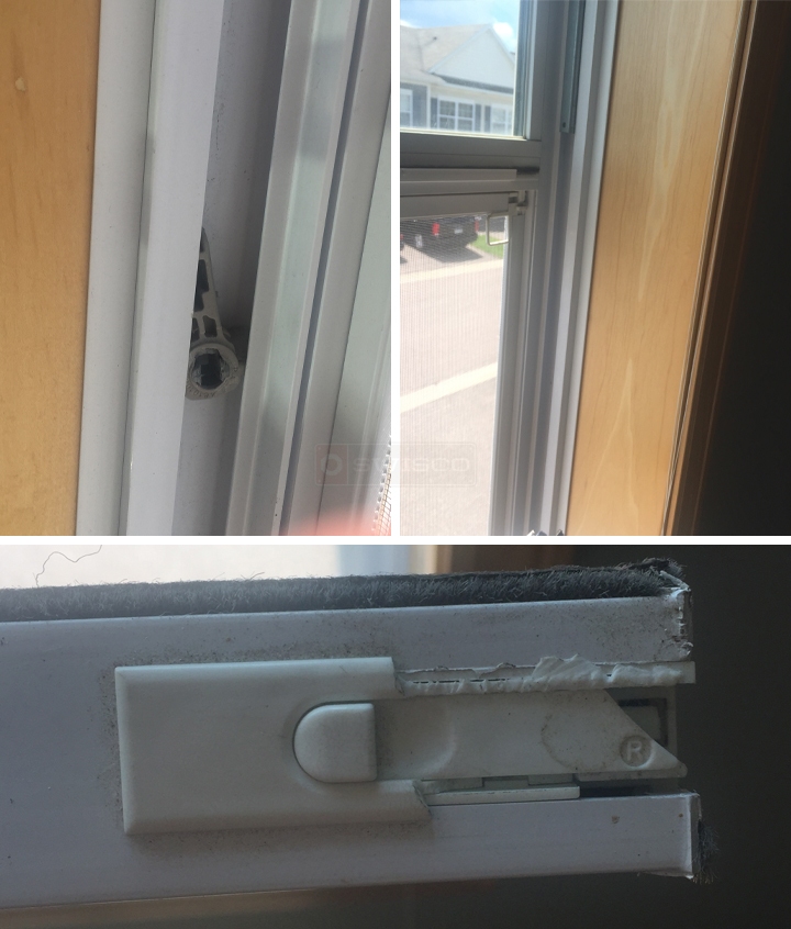 User submitted photos of window hardware.