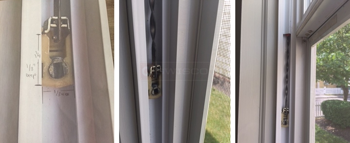 User submitted photos of a window balance.