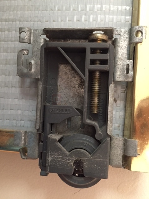 User submitted a photo of a closet door roller.