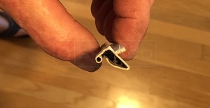User submitted a photo of weatherstripping.