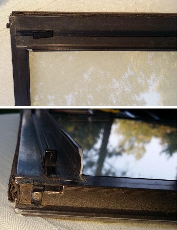 User submitted photos of window hardware.