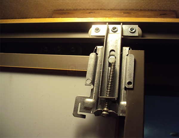 User submitted a photo of a closet door roller.