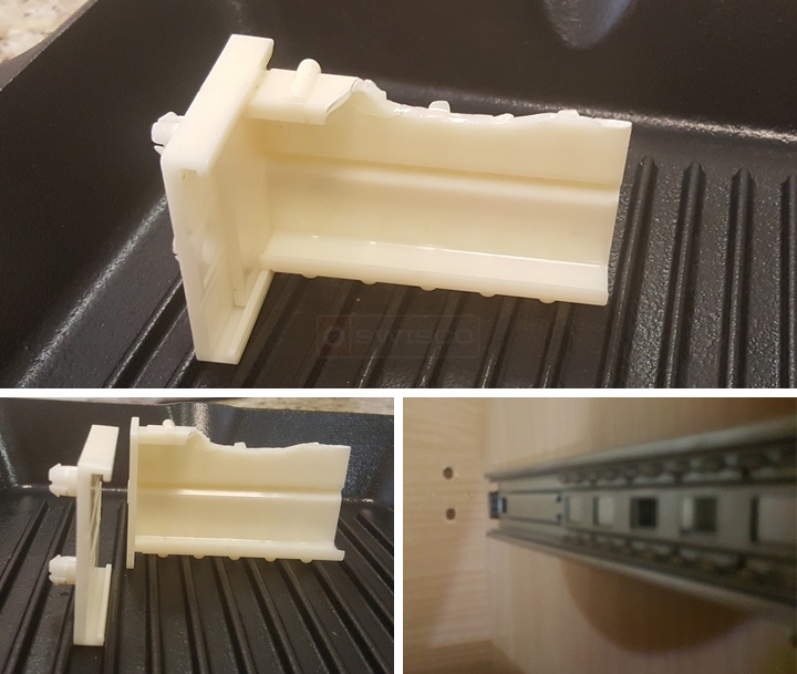 User submitted photos of drawer hardware.