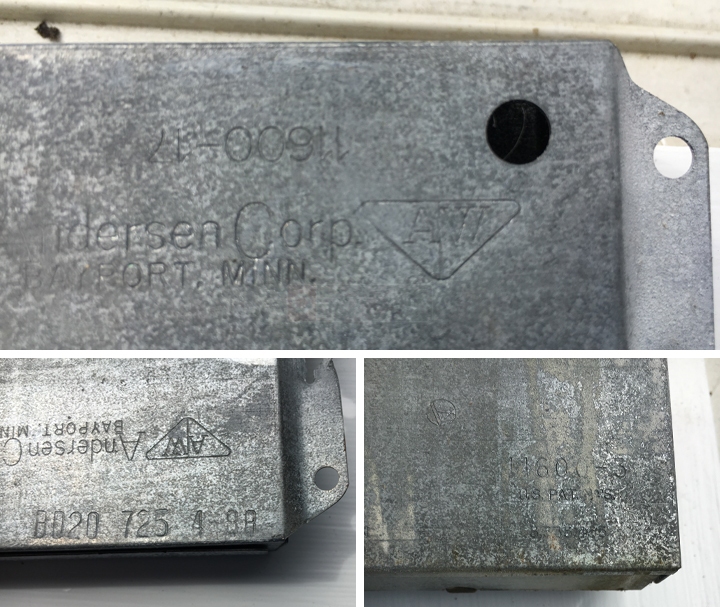 User submitted photos of a window balance.