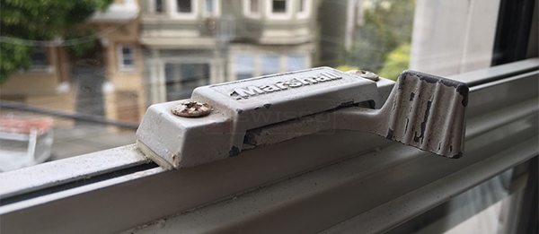 User submitted a photo of a window lock.