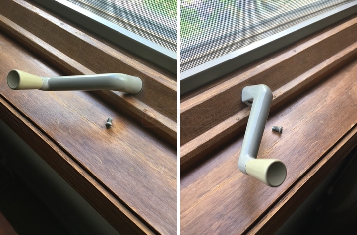 User submitted photos of a window operator.