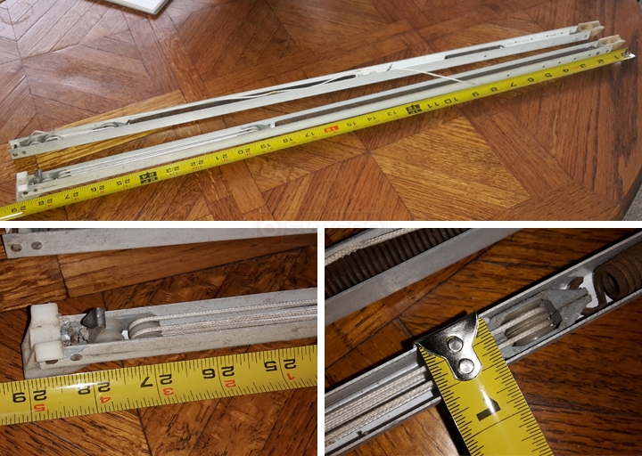 User submitted photos of a window balance.
