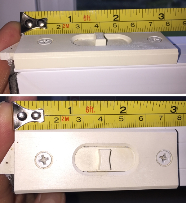 User submitted photos of a tilt latch.