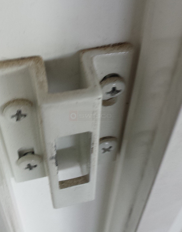 User submitted photos of patio door hardware.