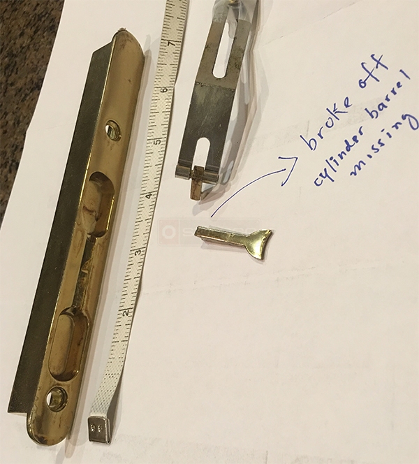 User submitted photos of door hardware.