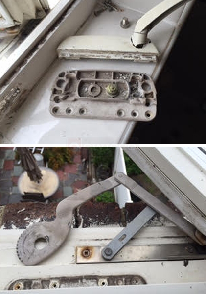 User submitted image of their window hardware.