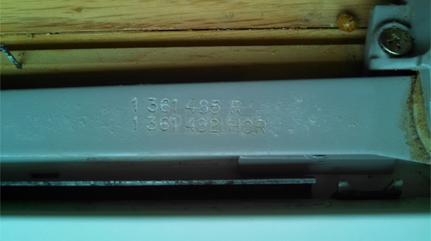 User submitted image of their window hardware.