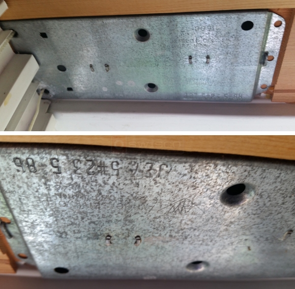 User submitted photos of a window balance.