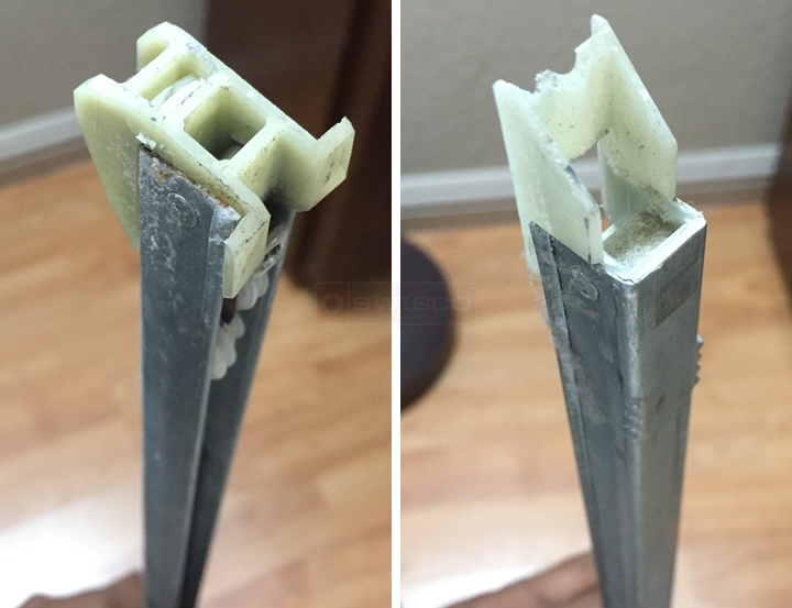 User submitted photos of a window balance.