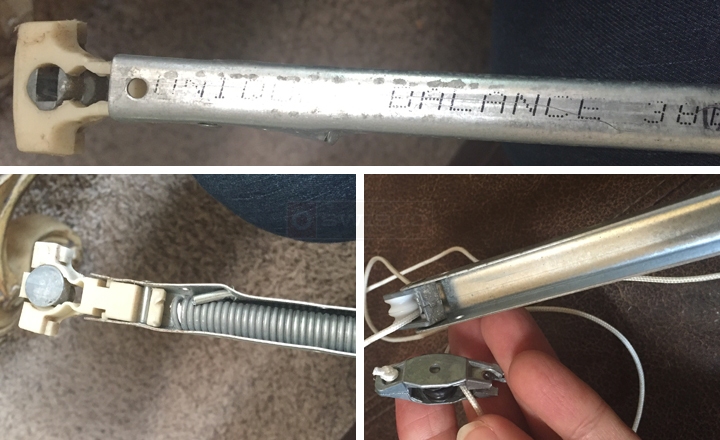 User submitted photos of a window balance.